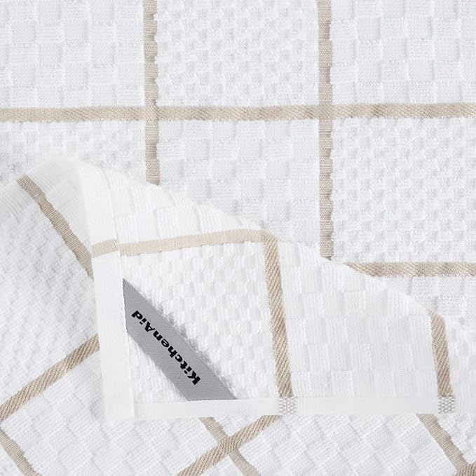 KITCHENAID Quilted Cotton Terry Cloth Oven Mitt, Pot Holder, Kitchen Towel - Image 9