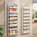 8-Tier Over The Door Pantry Organizer, Large 2 IN 1 Wall Mount or Hanging Spice by FREEXPLOYER