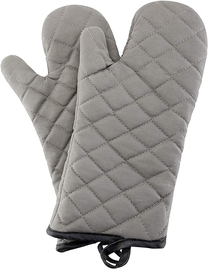 ARCLIBER Oven Mitts 1 Pair of Quilted Lining, Heat Resistant Kitchen Gloves by ARCLIBER