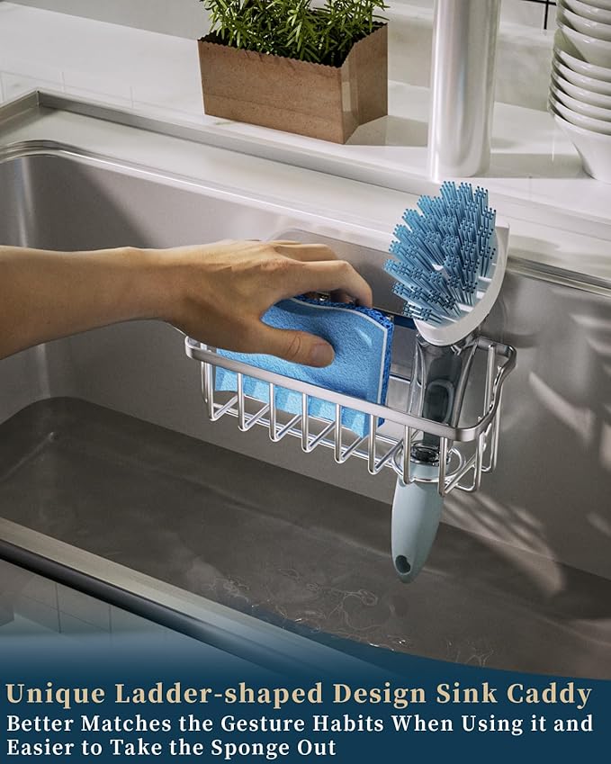 Consumest Sponge Holder Sink Caddy - Image 2