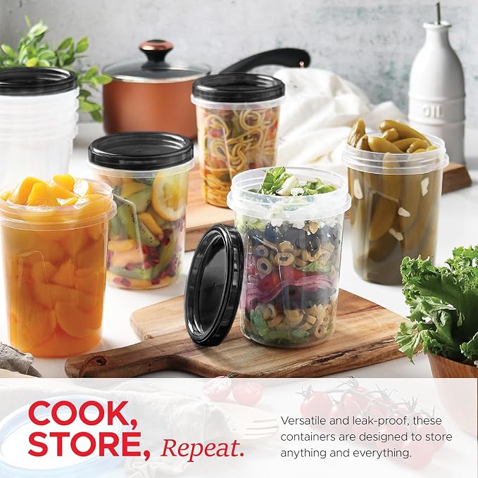 Tafura 10 Pack Leakproof Freezer Containers - Image 2