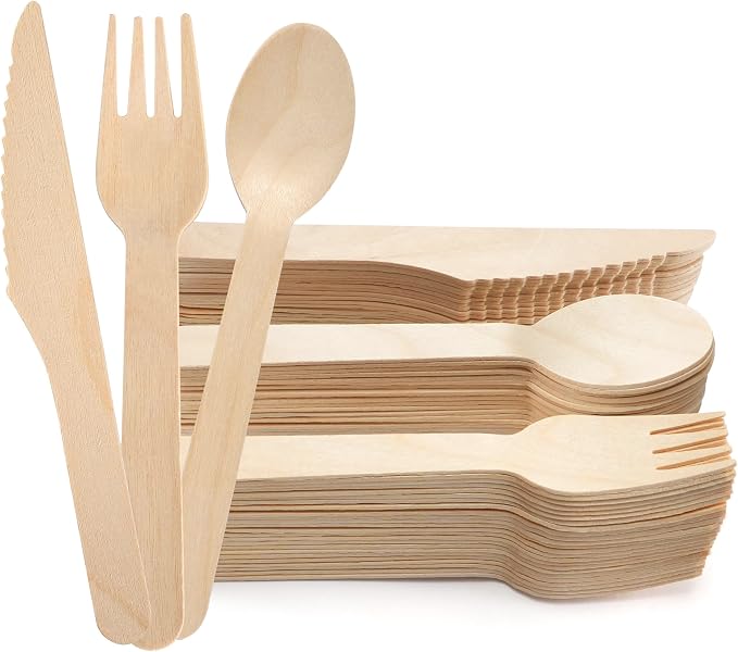LotFancy Disposable Cutlery Set by LotFancy