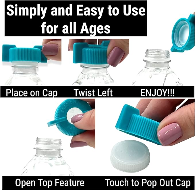 3-Pack WATER BOTTLE Opener ERGO OPENER | Arthritis Sufferers Elderly Seniors - Image 2