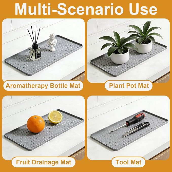 Silicone Coffee Mat, Eco-friendly, Hygienic Drying Pad, Leak-Proof and Non-Slip - Image 4