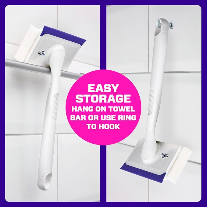 Mr. Clean Magic Eraser Shower & Tub Scrubber, Bathroom Cleaner, All in One - Image 9