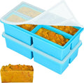 Silicone Freezer Molds for Soup by Unknown