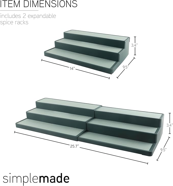 SIMPLEMADE 3-Tier Spice Rack Organizer - Image 4
