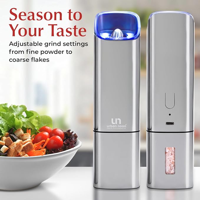 Automatic Salt and Pepper Grinder Set - Image 6