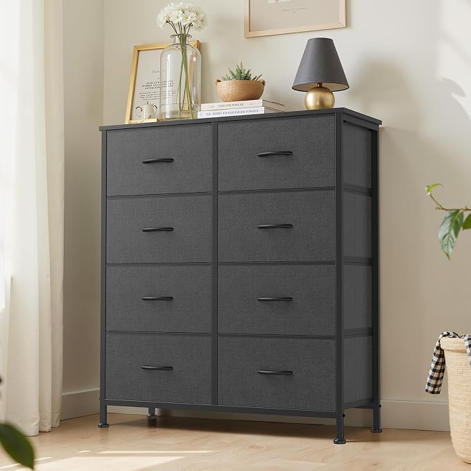 Sweetcrispy Dresser for Bedroom, Fabric Dresser - Image 2