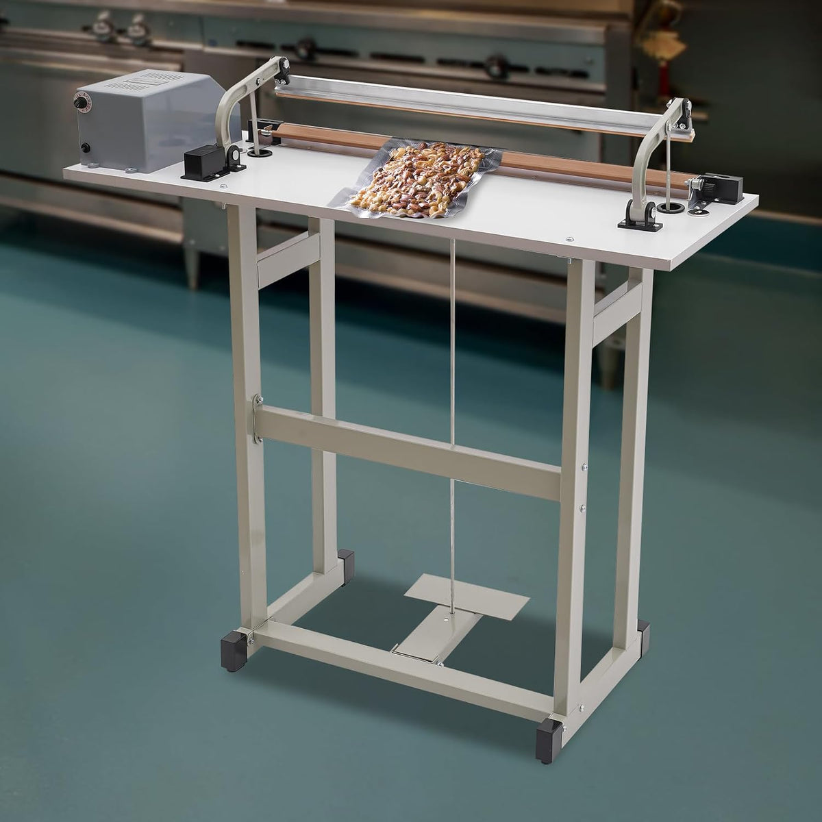 Foot Pedal Heat Sealing Machine, 110V 850W Portable Plastic Bag