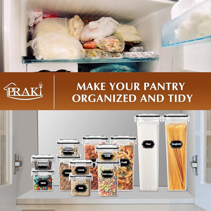PRAKI Airtight Food Storage Containers - Image 5