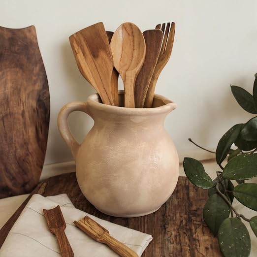 Potchen Rustic Kitchen Utensil Holder - Image 5