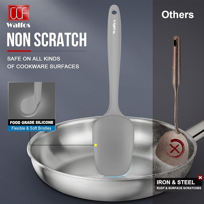 Walfos Silicone Spatula Set - Image 3