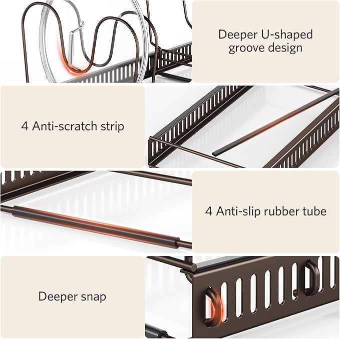 ORDORA Pots and Pans Organizer under Cabinet - Image 4