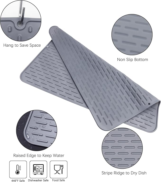 To encounter Silicone Dish Drying Mat - Image 2