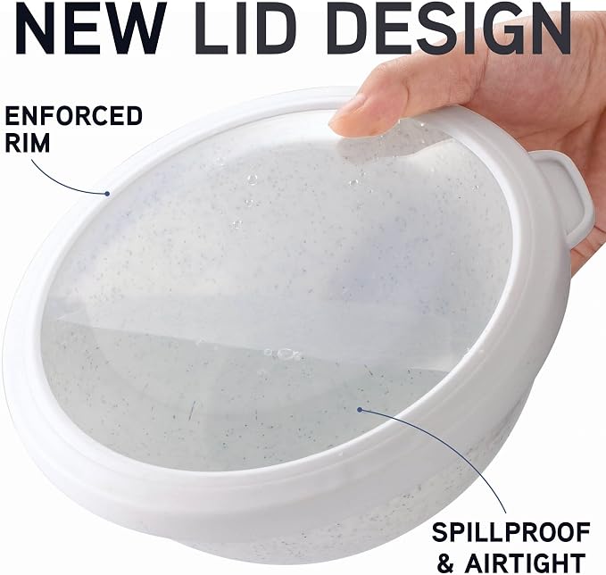 COOK WITH COLOR Mixing Bowls with TPR Lids - Image 2