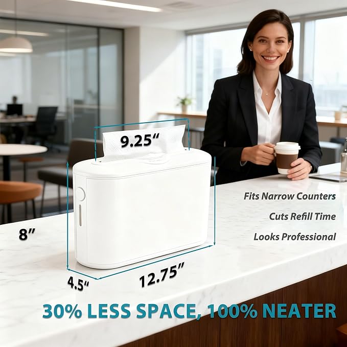 Multifold Paper Towel Dispenser Countertop: Modunful Z Flod/Tri Fold Hand Towel - Image 4