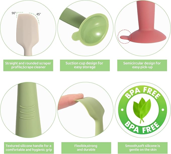 Butt Spatula Baby Diaper Cream spatula 3 Pcs - Image 6