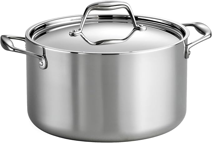 Tramontina Signature Tri-Ply Clad Stainless Steel 6-Quart Sauce Pot by Tramontina