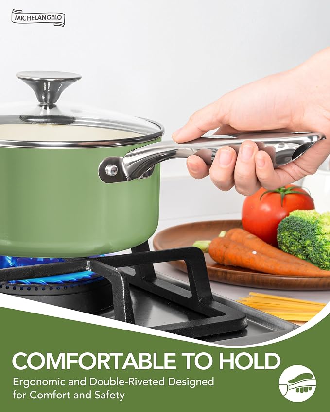 MICHELANGELO Pots and Pans Set Non Stick - Image 6