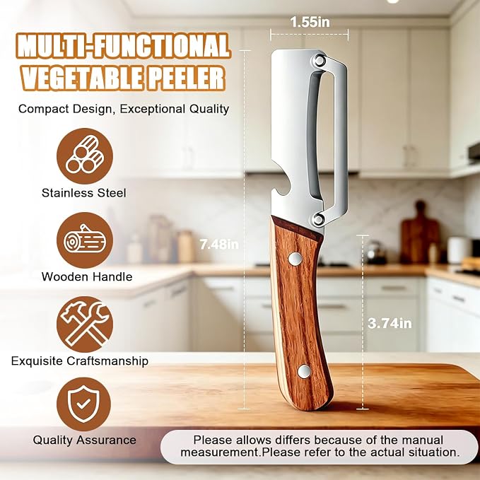 4PCS Multi-Functional Vegetable Peelers - Image 6