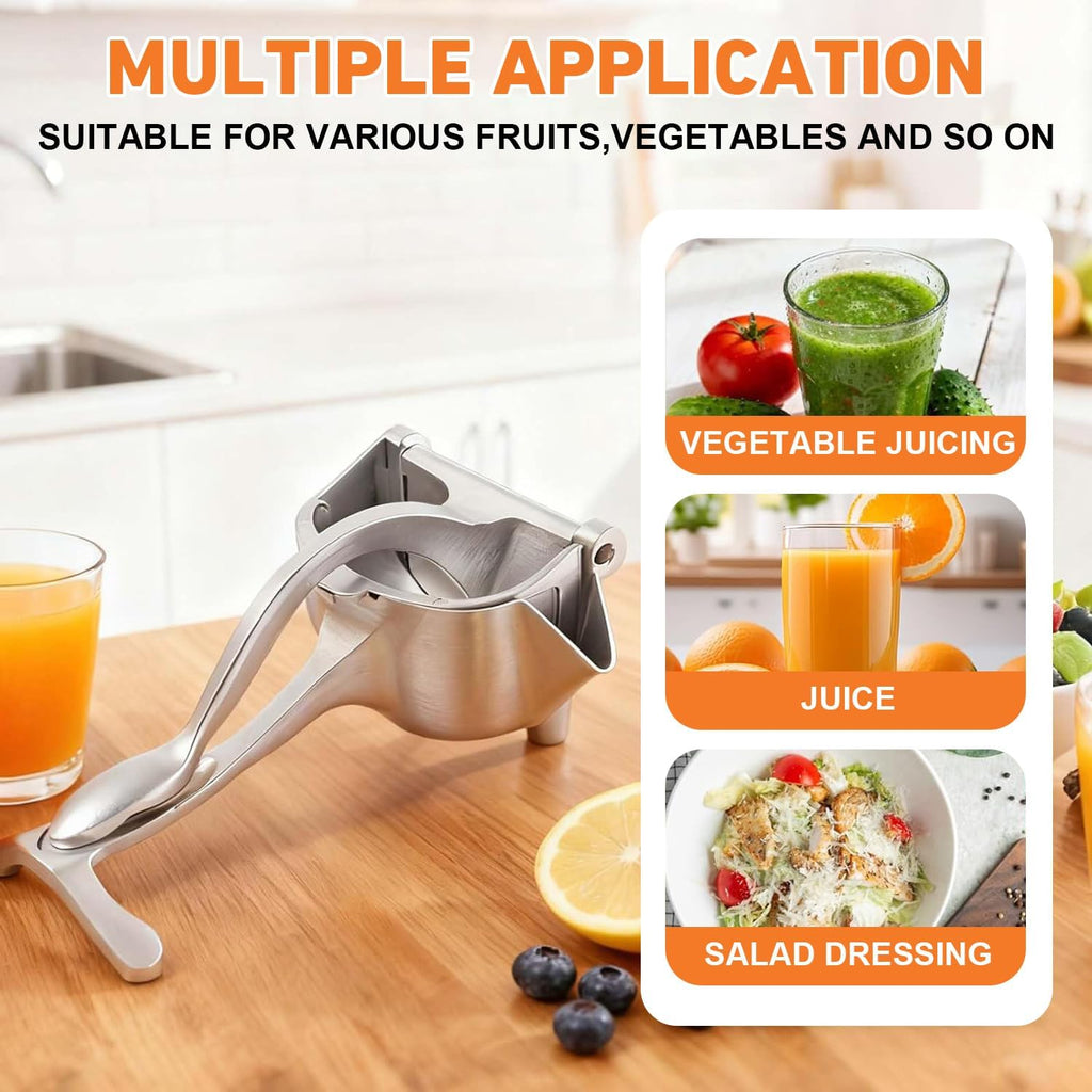 Hand Juicer Squeezer, Heavy Duty Fruit Juice Squeezer Handheld, Manual