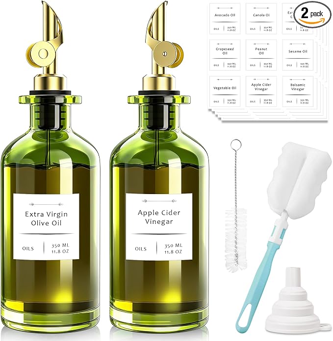 COOLMI Oil Dispenser for Kitchen - 12oz/350ml by COOLMI