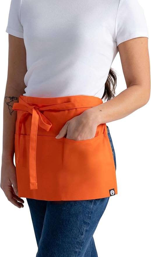 Chef Works Unisex Waitress Apron - Image 6