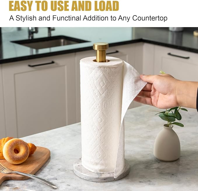 Koville Paper Towel Holder Countertop, Standing Paper Roll Holder - Image 6