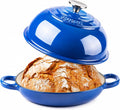 Dutch Oven for Sourdough Bread Baking, 7QT Enameled Cast Iron Dutch