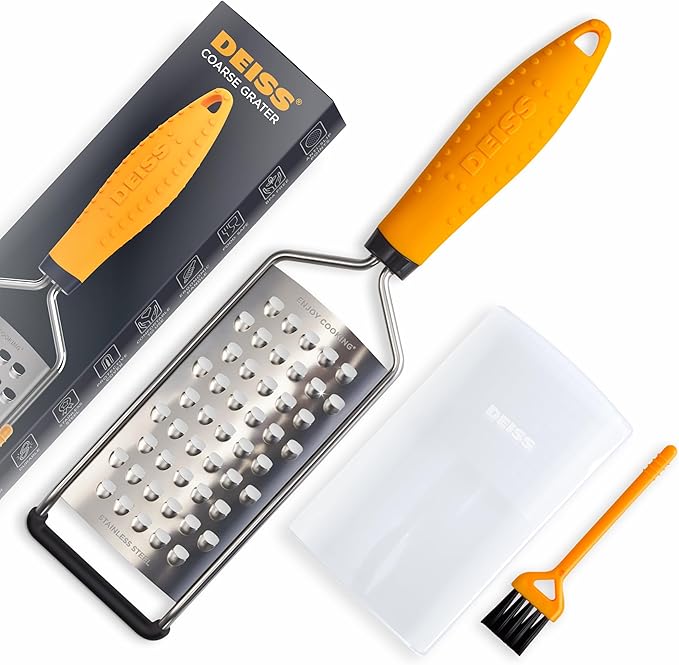 Deiss PRO Coarse Grater & Hand Held Cheese Grater by DeissKitchenware