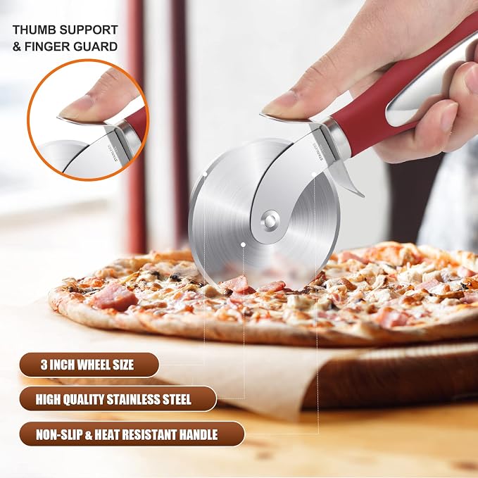 SCHVUBENR Premium Pizza Cutter Wheel - Image 3