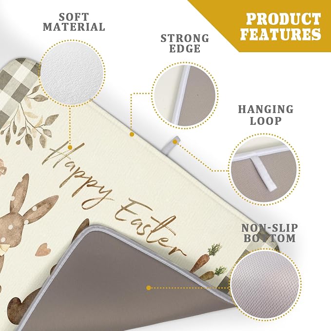 Giwawa Happy Easter Dish Drying Mat - Image 4