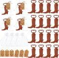 Meanplan 99 Pcs Cowboy Boot Bottle Opener Set Cowgirl Western Derby Wedding by Meanplan