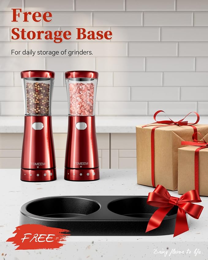Electric Salt and Pepper Grinder Set - Image 9