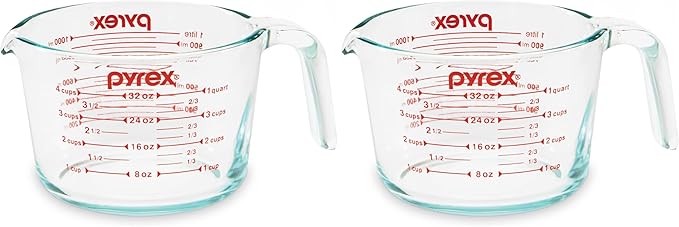 Pyrex 4-Cup Glass Measuring Cup by Pyrex