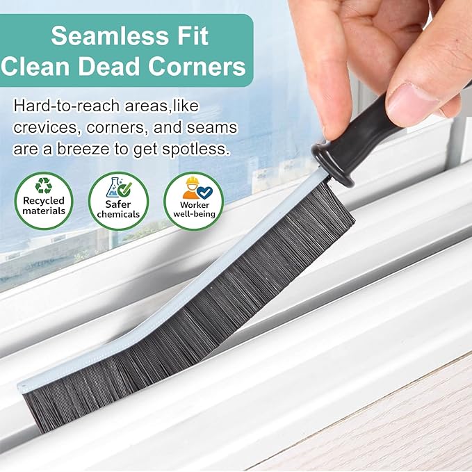 Crevice Cleaning Brush，Hard-Bristled Grout Brush，2026 New Multifunctional Gap - Image 2