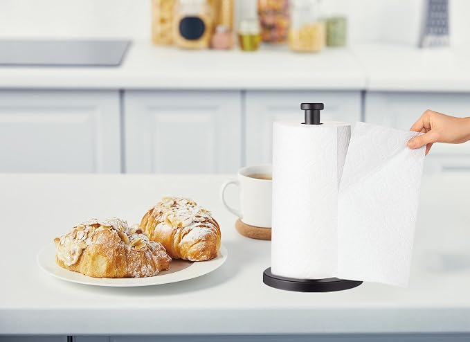 Black Standing Paper Towel Holder - Image 6