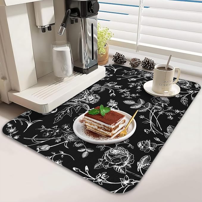 Dish Drying Mat for Kitchen Counter 2 Pack - Image 3