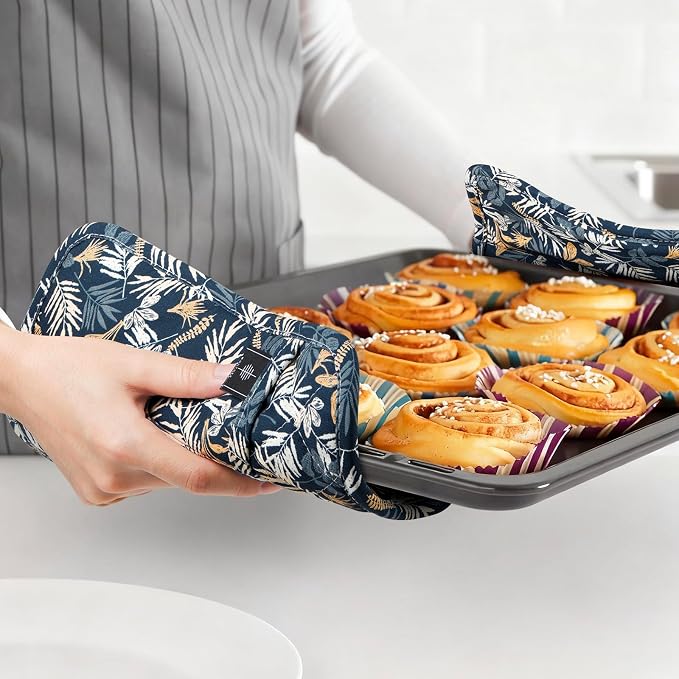 BONTHEE Pot Holders for Kitchen Heat Resistant Hot Pads for Countertops Oven - Image 3