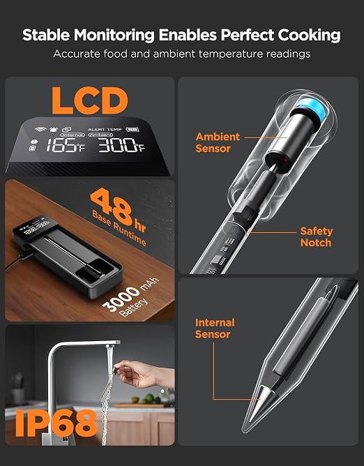 GoveeLife Smart Wireless Meat Thermometer - Image 3