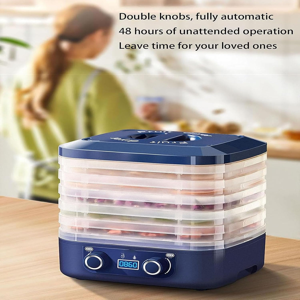 5 Trays Home Food Freeze Dryer Machine, Candy Freeze Dryer With Smart