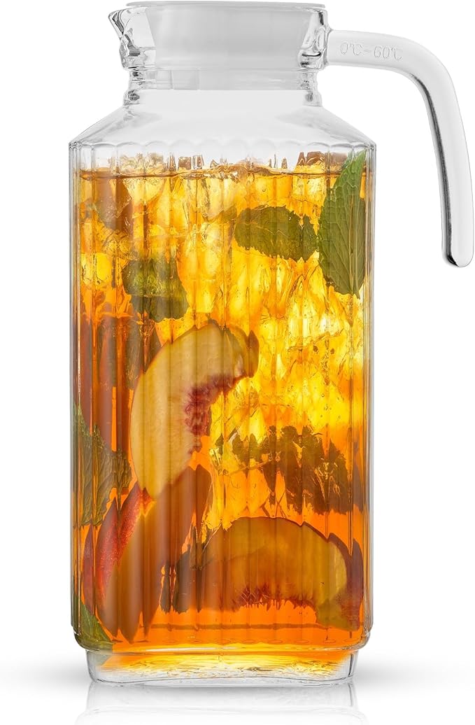 JoyJolt 60oz Glass Pitcher by JoyJolt