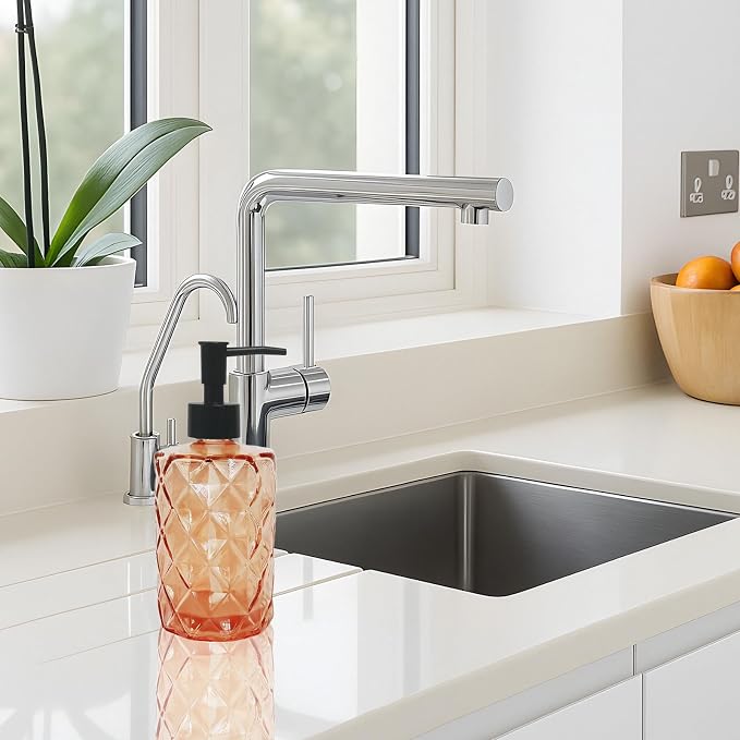 12Oz Small Glass Soap Dispenser - Image 5