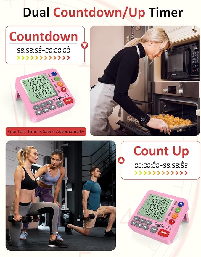 Digital Kitchen Timer for Cooking - Image 6