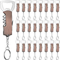 Ziliny 24 Pcs Bottle Opener Keychain Bulk Wine Bottle Beer Opener Keychain by Ziliny