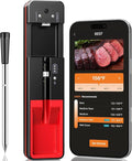 2026 Upgraded Smart Wireless Meat Thermometer 6 Sensors Accuracy Digital Food by Unknown