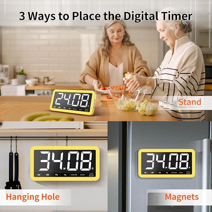 VOCOO Digital Kitchen Timer - Image 6
