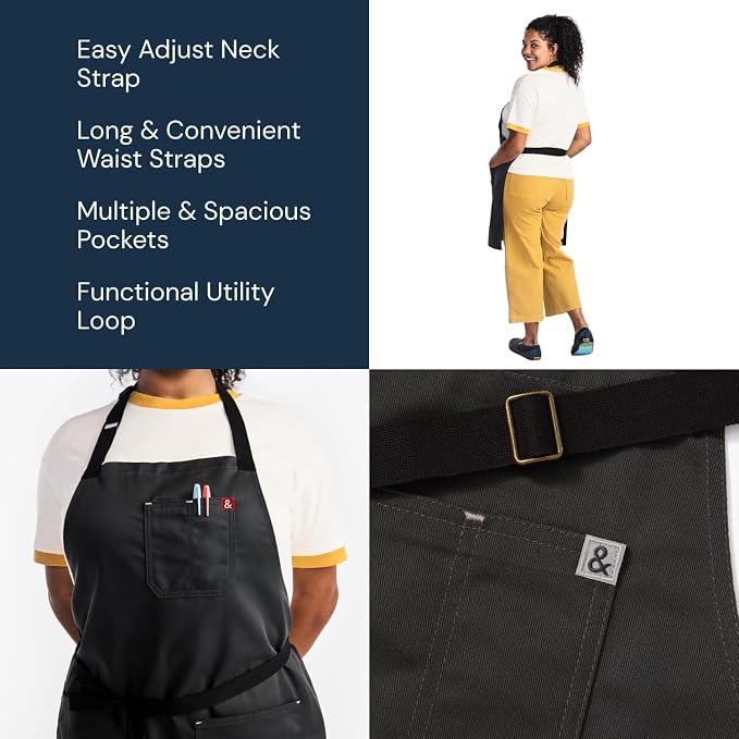 hedley & bennett Essential Apron - Image 4