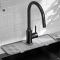 Silicone Faucet Mat for Kitchen Sink – Gen 2 Splash Guard by Meiliweser